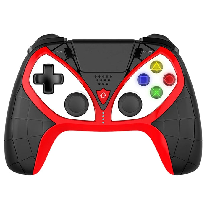 IPEGA PG-P4012 Controller for PS4 Wireless Gamepad with Dual Motor Vibration Function - Black / Red - 3