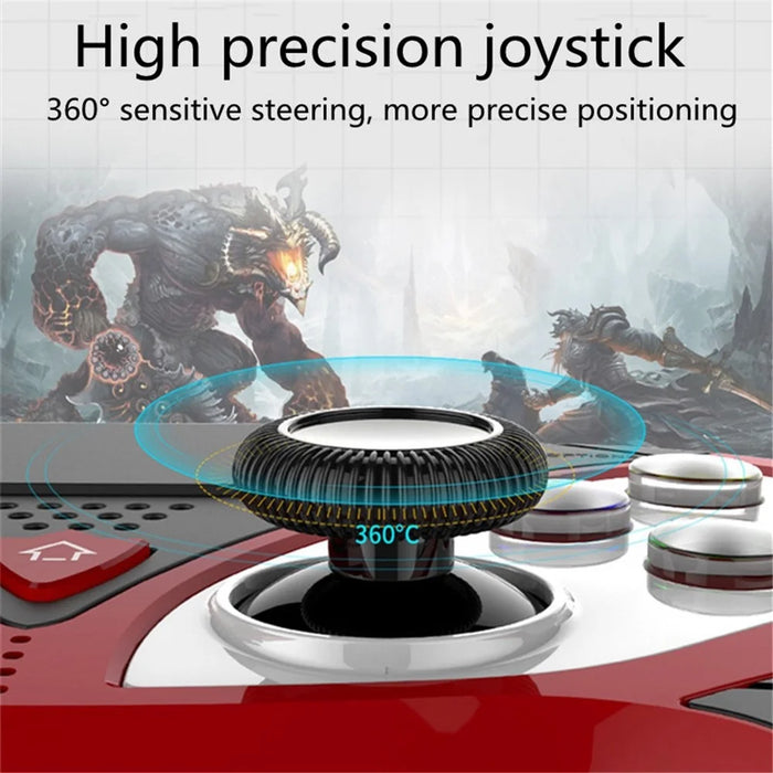 IPEGA PG-P4012 Controller for PS4 Wireless Gamepad with Dual Motor Vibration Function - Black / Red - 4