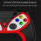 IPEGA PG-P4012 Controller for PS4 Wireless Gamepad with Dual Motor Vibration Function - Black / Red - 6