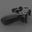 8951 For PS4 Wireless Controller Gamepad Touch Panel Joypad with 3.5mm Audio Port - 3