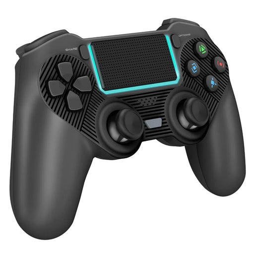 8957 Bluetooth-compatible Wireless Controller for PS4 Game Consoles Joystick Gamepad with LED Light/3.5mm Audio Port Support Dual Motor Dual Vibration - 2