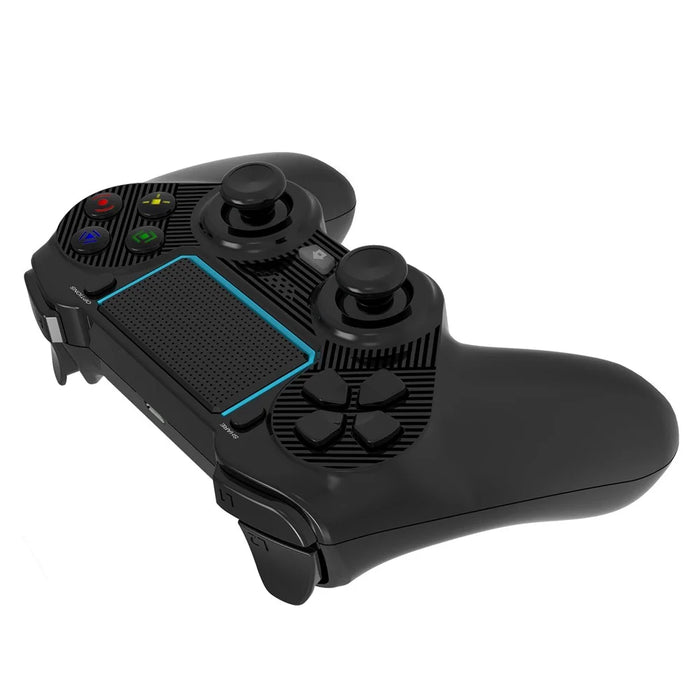 8957 Bluetooth-compatible Wireless Controller for PS4 Game Consoles Joystick Gamepad with LED Light/3.5mm Audio Port Support Dual Motor Dual Vibration - 5