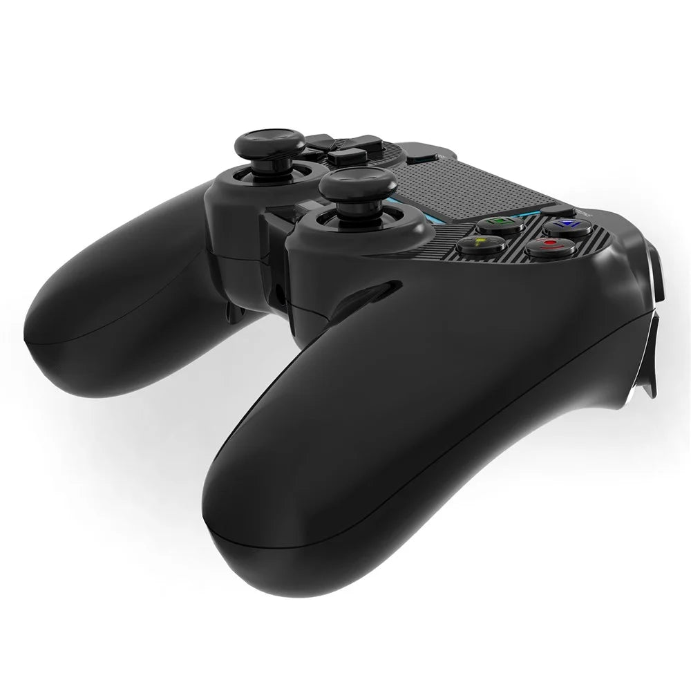 8957 Bluetooth-compatible Wireless Controller for PS4 Game Consoles Joystick Gamepad with LED Light/3.5mm Audio Port Support Dual Motor Dual Vibration - 6