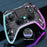 P05 Transparent Wireless Controller for Nintendo Switch, PS4 Game Consoles Portable Gamepad with RGB Lights Cordless Bluetooth-compatible Handle - 5