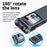 V18 8GB 1080P HD Camera Video Recorder with Clip, Night Version Motion Detection Recording Cam - 4