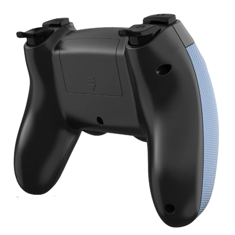 KM-029 2.4G Wireless Controllers 1 to 2 USB Receiver with 2 Gamepad Compatible with PC / Linux / Android / TV Box - Blue - 4