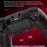 P07 Dazzle Lighting Wireless Bluetooth-compatible Controller for PS4 Game Console Gemapad (without Stand) - White - 4