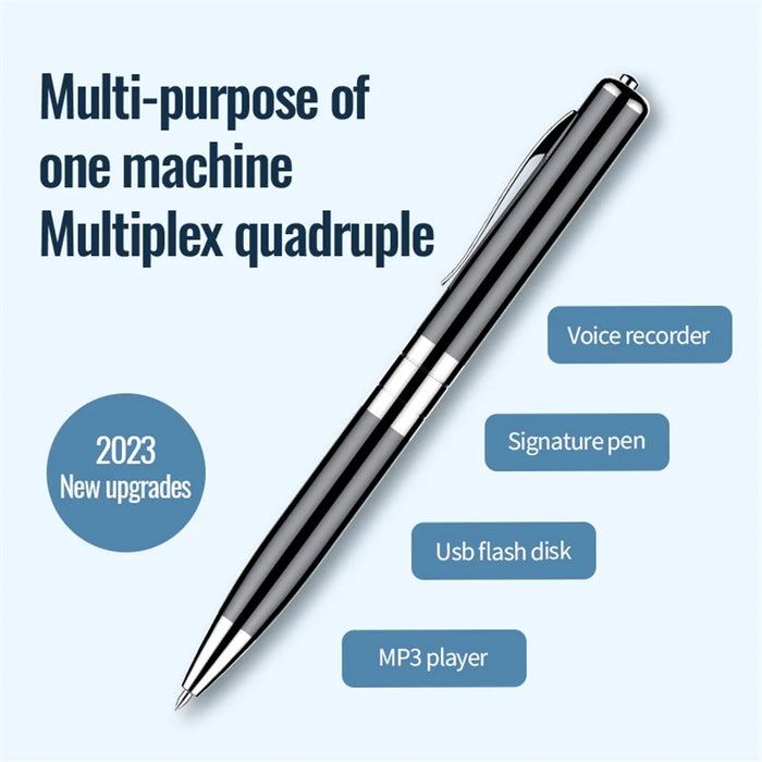 Q91 128GB Digital Voice Recorder Writing Pen MP3 Music Player U Disk for Lectures Meetings - 5