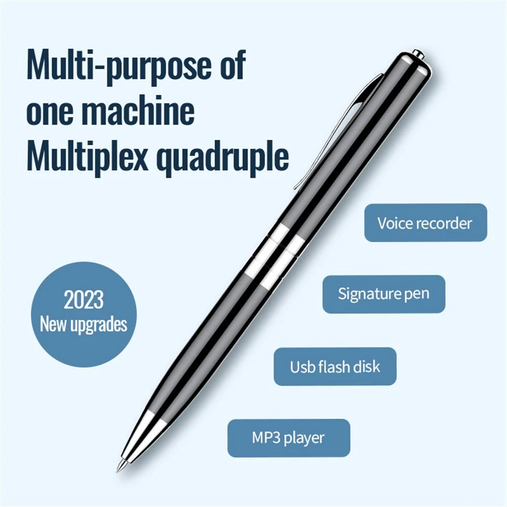 Q91 8GB Mini Digital Voice Recorder Pen Voice Activated MP3 Player U Disk Writing Pen - 5