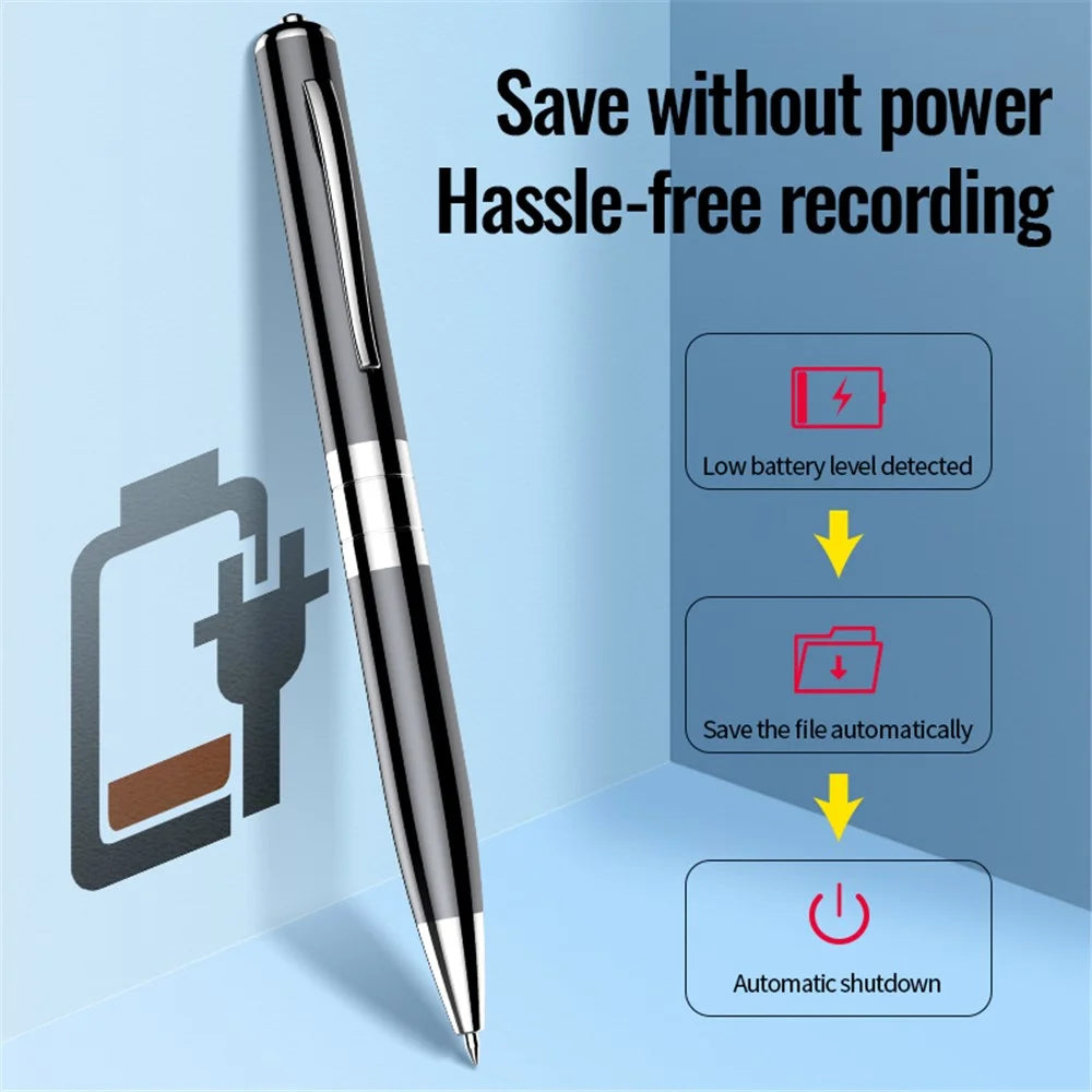 Q91 8GB Mini Digital Voice Recorder Pen Voice Activated MP3 Player U Disk Writing Pen - 7