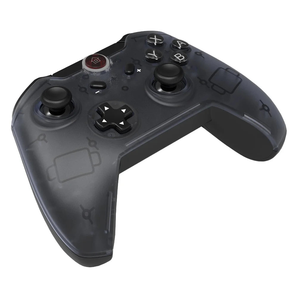 SWH PRO 8575-Switch Translucent Frosted Case Wireless Gamepad for Nintendo Switch Game Console Bluetooth-compatible Controller - 1