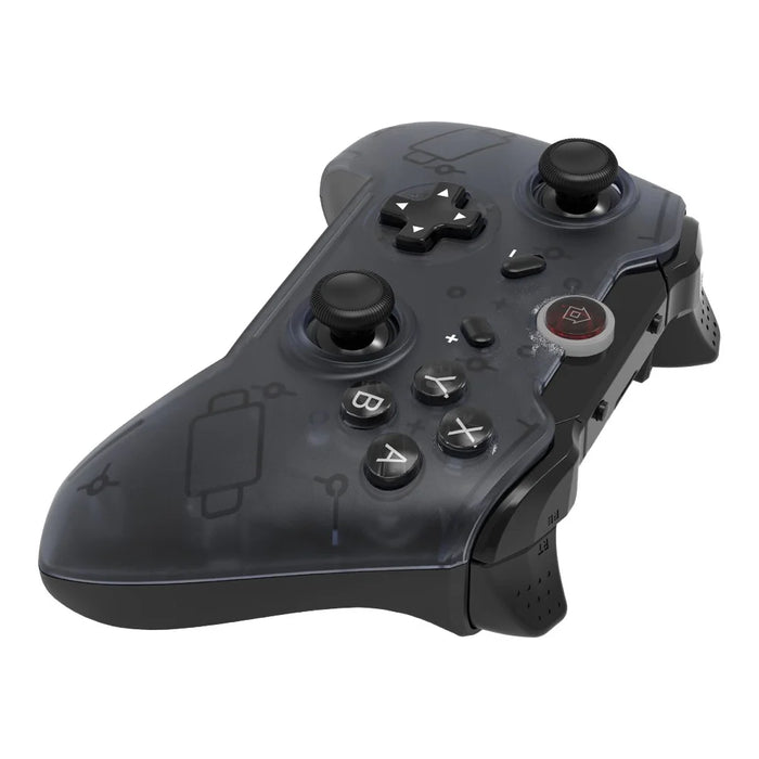 SWH PRO 8575-Switch Translucent Frosted Case Wireless Gamepad for Nintendo Switch Game Console Bluetooth-compatible Controller - 4