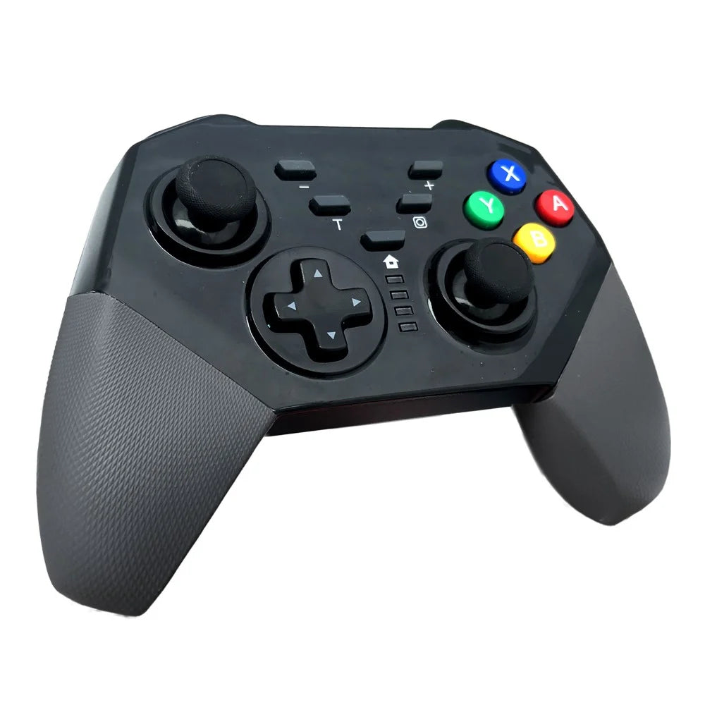 8579 Wireless Bluetooth-compatible Controller for Nintendo Switch Game Console Gamepad Support Turbo Function - Black - 1