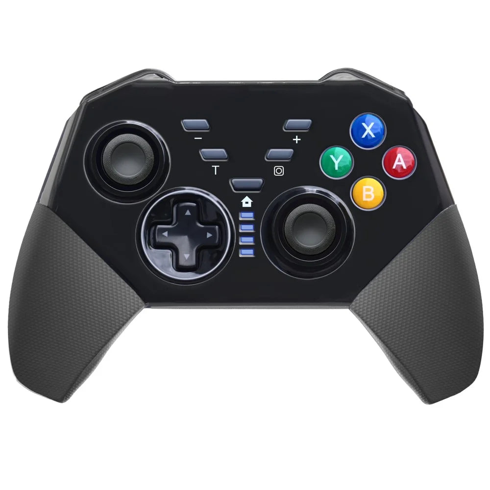 8579 Wireless Bluetooth-compatible Controller for Nintendo Switch Game Console Gamepad Support Turbo Function - Black - 2