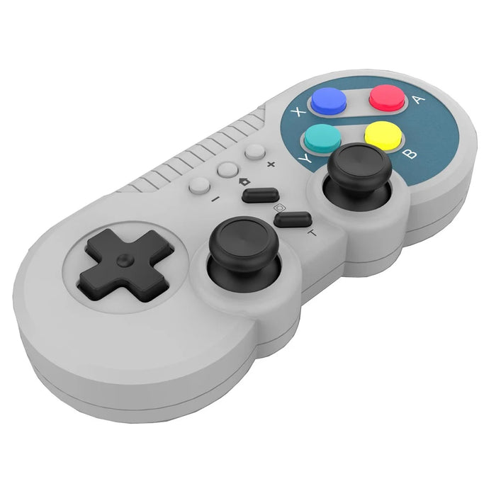 8580 For Nintendo Switch Game Controller Bluetooth-compatible Wireless Gaming Handle with Programming Key + Built-in Gyroscope - 1