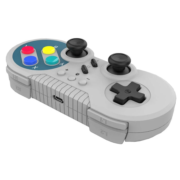 8580 For Nintendo Switch Game Controller Bluetooth-compatible Wireless Gaming Handle with Programming Key + Built-in Gyroscope - 6