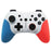 HS-SW510 Wireless Controller for Nintendo Switch , Bluetooth-compatible Multi-Platform Gamepad Joystick with Turbo Function - Red+Blue - 2