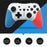 HS-SW510 Wireless Controller for Nintendo Switch , Bluetooth-compatible Multi-Platform Gamepad Joystick with Turbo Function - Red+Blue - 3