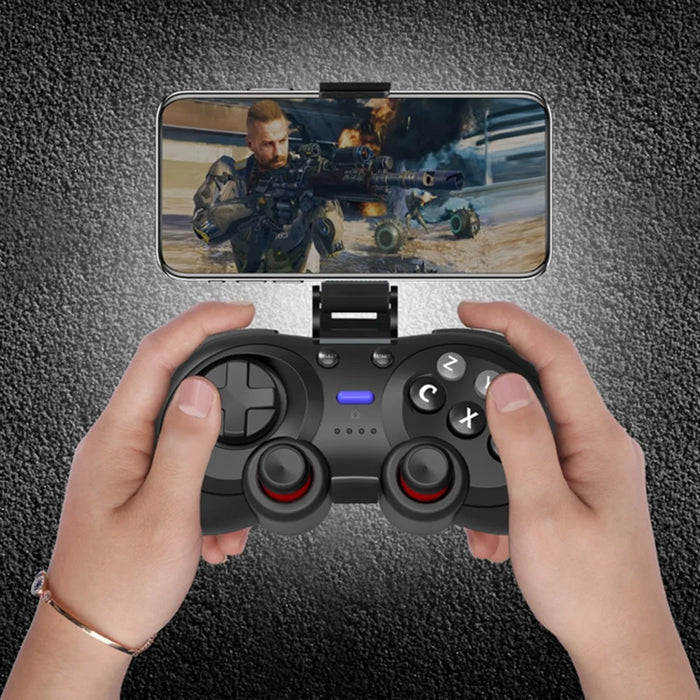 8726 Wireless Gamepad Bluetooth-compatible 5.0 / 2.4G Dual Mode Controller with Telescopic Phone Bracket for Nintendo Switch / iOS / Android - 3