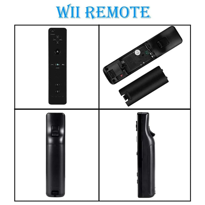 8510 Wireless 3-Axis Controller for W-II Game Console Platform Gamepad (without Accelerator) - Black - 6