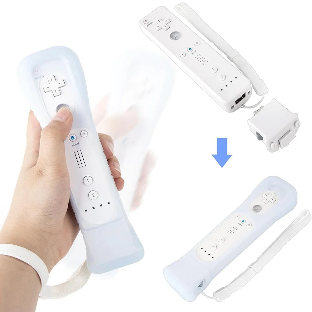 Motion Plus Adapter for Nintendo Wii Remote Controller Upgraded Motion Attachment, White - 3