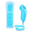 8511 For Wii U No Delay Wireless Connection Right and Left Game Handle Controller Gamepad - Baby Blue - 1