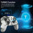 S07 Six Axis Vibration Bluetooth-compatible Controller for E-Sports TURBO Function Wireless Gamepad - Camo White - 6