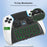 JYS P5172 For Sony PS5 DualSense Edge Controller Wireless Bluetooth-compatible External Keyboard Portable Gamepad Keyboard - Black - 6