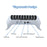 JYS P5121 Compatible with PS5 Controller Bluetooth-compatible Keyboard 500mAh Wireless Gaming Keypad Built-In Speaker Chat Voice - 4