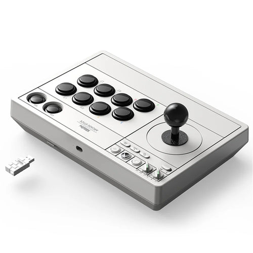 8BITDO Wireless Arcade Stick for Xbox Series X / S Xbox One, Windows Arcade Gaming Joy-Pad with 2.4G Adapter - White - 1