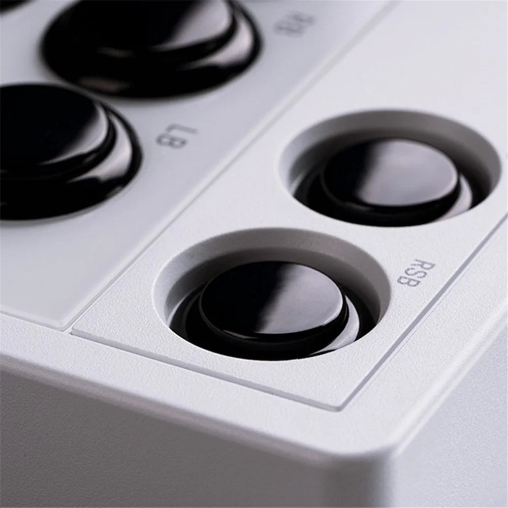 8BITDO Wireless Arcade Stick for Xbox Series X / S Xbox One, Windows Arcade Gaming Joy-Pad with 2.4G Adapter - White - 5