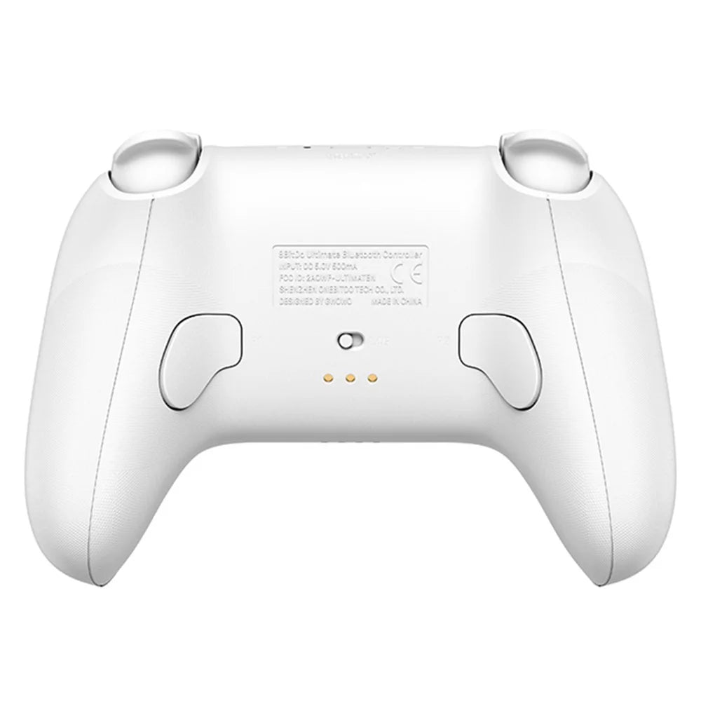 8BITDO Ultimate Bluetooth-compatible Controller with Charging Dock Wireless Gamepad Compatible with Nintendo Switch, Steam Deck - White - 4