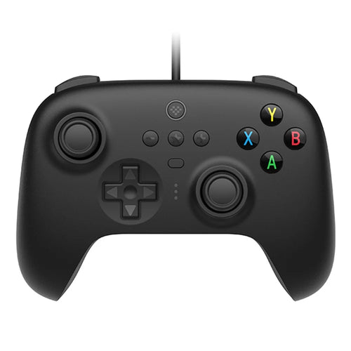 8BITDO Ultimate Wired Controller for Windows, Steam Deck, Switch, USB Cabled Handheld Gamepad - Black - 1