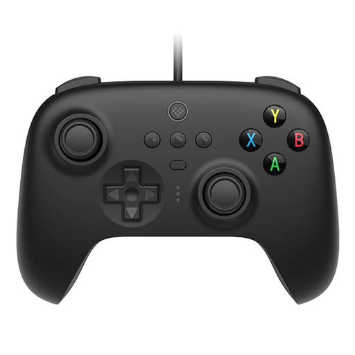 8BITDO Ultimate Wired Controller for Windows, Steam Deck, Switch, USB Cabled Handheld Gamepad - Black - 1