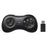8BITDO M30 2.4G Wireless Gamepad with 6-Button Layout for Sega Genesis Mini / Mega Drive Mini / Switch - Black - 1