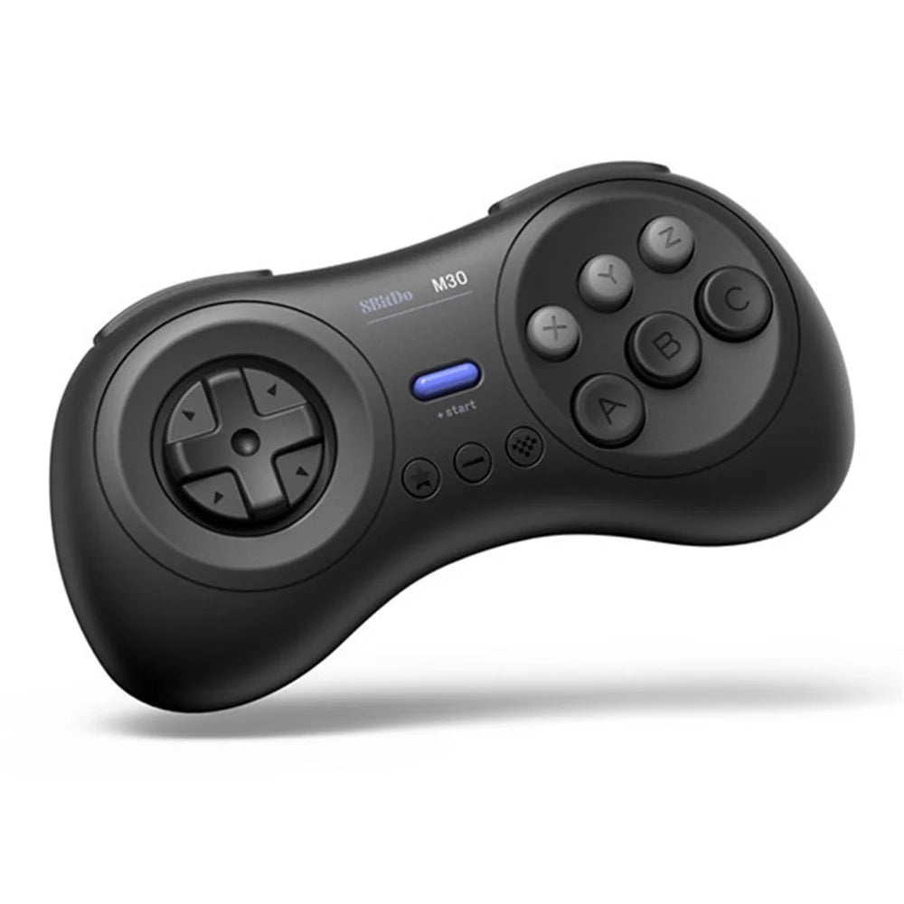 8BITDO M30 Bluetooth-compatible Controller for Switch / Windows / Android 6-Button Layout for SEGA's Classic Games - Black - 2