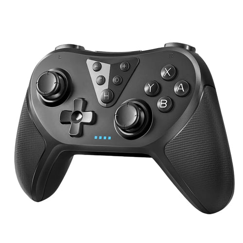 SW001+ Wireless Bluetooth-compatible Controller for Nintendo Switch Gamepad with Vibration, 6-Axis Motion Sensor - Black - 1