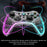 SO3 For Nintendo Switch Phone Laptop Game Controller RGB Transparent Bluetooth-compatible Gamepad - 3