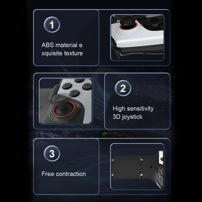JK03 Mobile Gaming Controller Bluetooth-compatible 5.3 Stretching Extendable Wireless Gamepad Joystick - 7