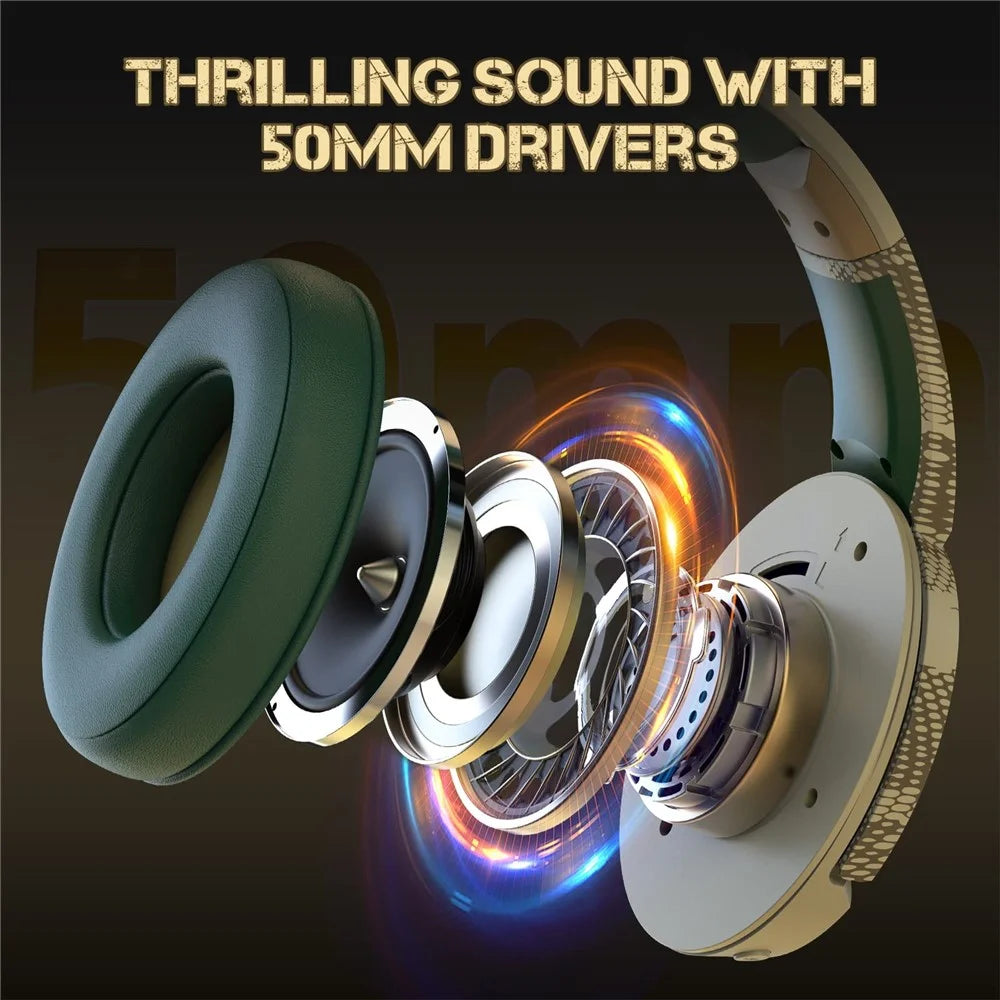 NUBWO G08 2.4G Wireless / Bluetooth-compatible Over-Ear Headset Low Latency E-Sports Gaming Stereo Headphone - 4
