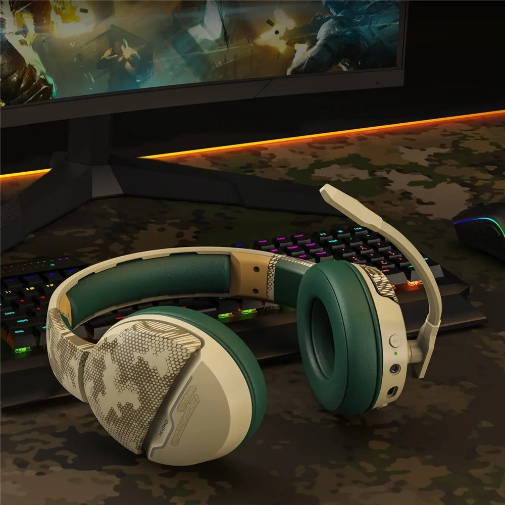 NUBWO G08 2.4G Wireless / Bluetooth-compatible Over-Ear Headset Low Latency E-Sports Gaming Stereo Headphone - 7