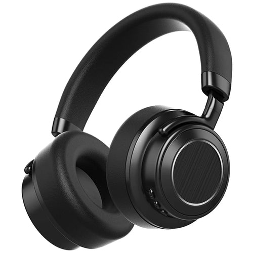 VJ364 ANC Noise Reduction Over-Ear Wireless Headset Bluetooth-compatible Heavy Bass Music Gaming Headphone - Black - 1
