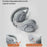 BT048 Active Noise Cancelling Wireless Headphone Bluetooth-compatible Heavy Bass Over-Ear Gaming Music Headset - Grey - 2
