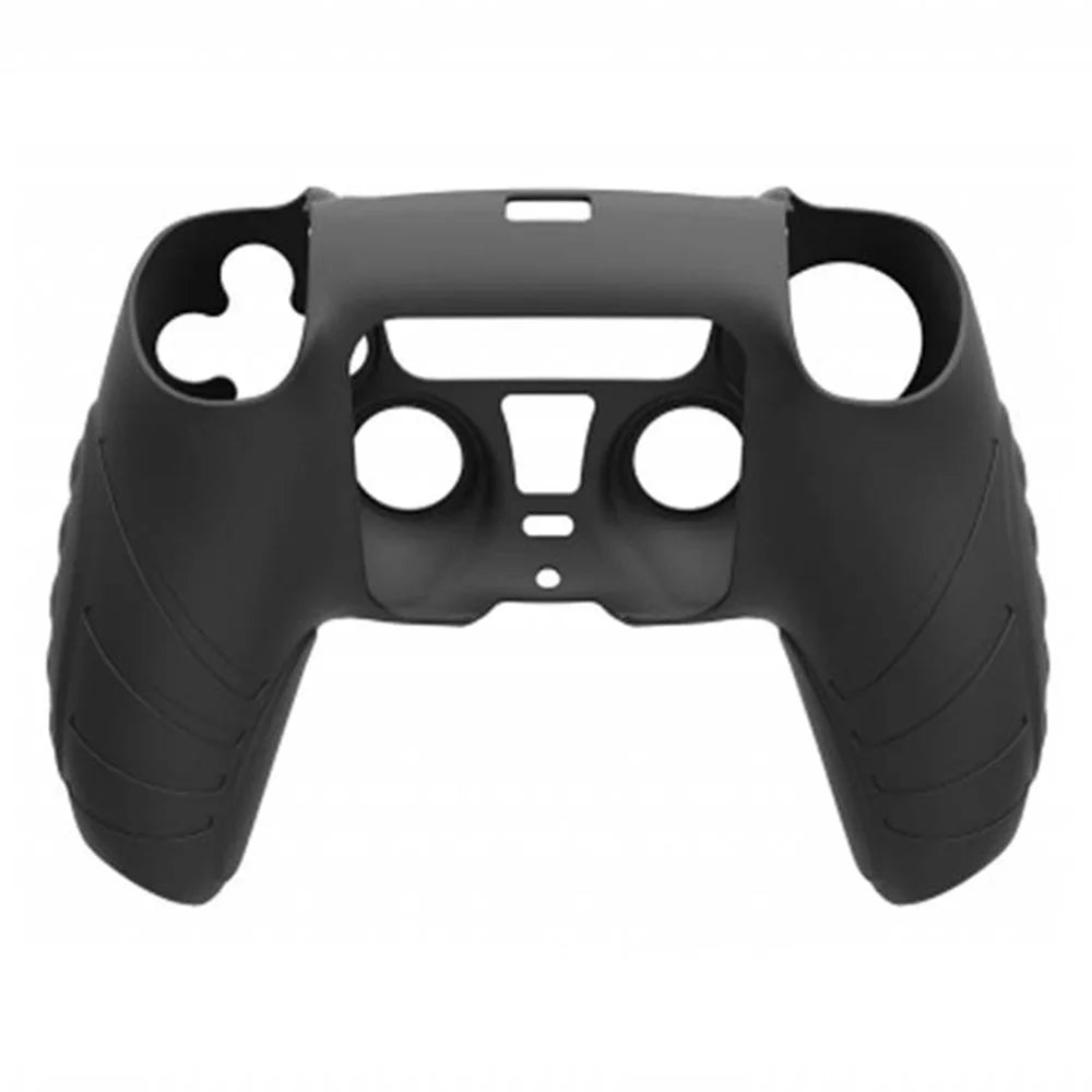 HONSON Protective Case for Sony Playstation 5 Console Anti-Slip Silicone Skin Cover - Black - 3