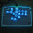 HONSON HS-JOY100 16 Keys All-Button Controller Street Fight Arcade Game Keyboard - 6