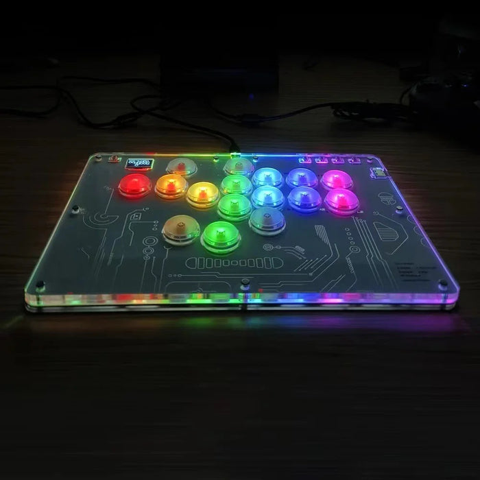 HONSON HS-JOY100 16 Keys All-Button Controller Street Fight Arcade Game Keyboard - 7