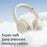 ZEALOT B39 Wireless Bluetooth-compatible Headphone HiFi Surround Sound Over-Ear Gaming Music Headset - White - 5