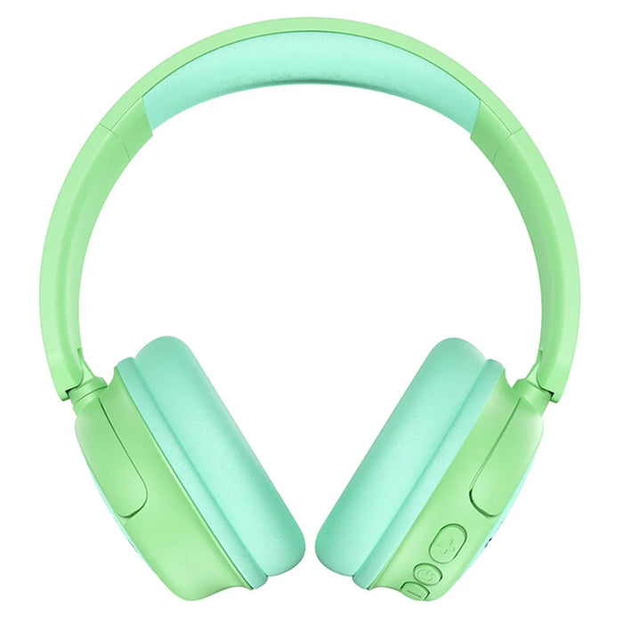 WIWU KTD-2 Kids Over-ear Bluetooth-compatible Headphone Wireless Earphone Children Music Headset - Green - 3