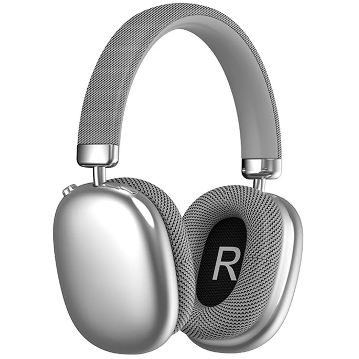 P959 Over-Ear Headphone Wireless Bluetooth-compatible Gaming Headset Earphone for iPhone - Silver - 1