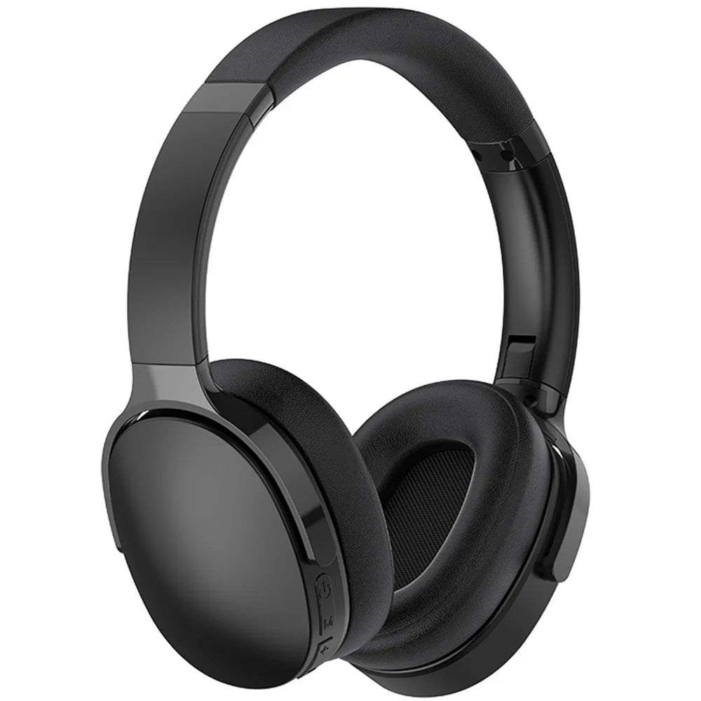 VJE907 Over-Ear Headphone Wireless Bluetooth-compatible Gaming Headset Bass Sound Earphone - Black - 1